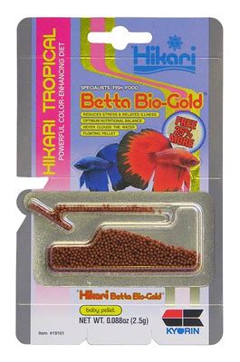 Walmart.com has been visited by 1m+ users in the past month Hikari Betta Bio Gold - Fish Food 2.5g - The Aquarium Shop ...