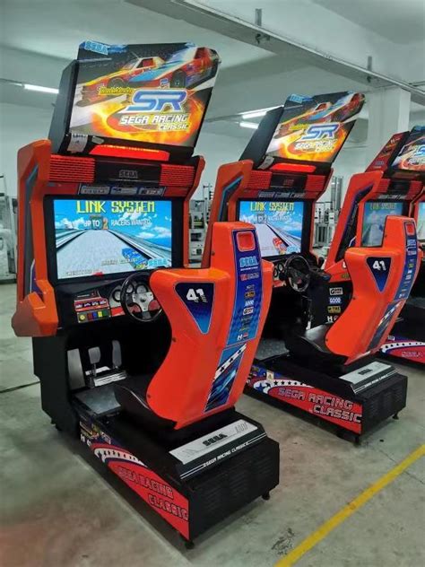 Sega Racing Classic Twin Driving Machine Daytona Arcade Trader