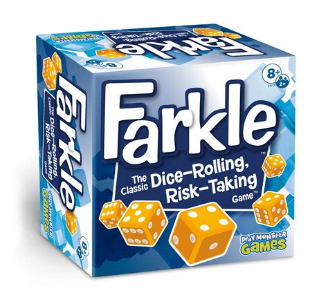 Farkle The Classic Dice Rolling Risk Taking Game Playmonster