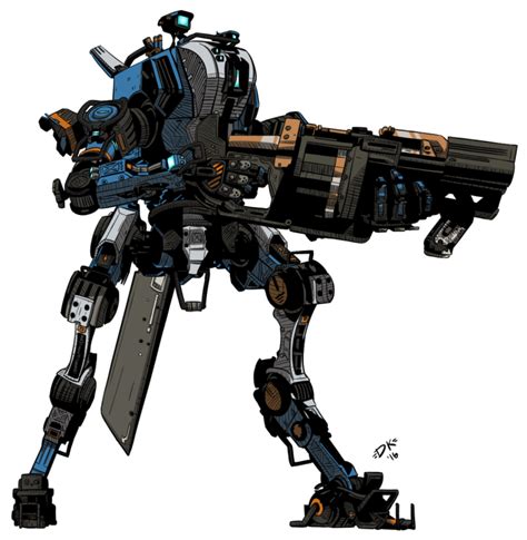 Titanfall Ronin By Teamwreckloose Arte Robot Robot Art Character