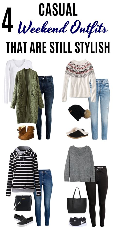 4 Casual Weekend Outfits That Are Still Stylish Mom Fabulous Casual
