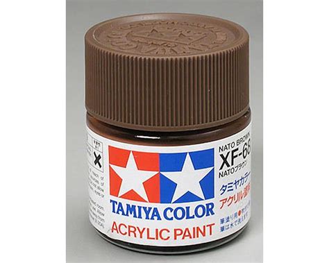 Tamiya Xf 68 Flat Nato Brown Acrylic Paint 23ml Tam81368 Hobbytown