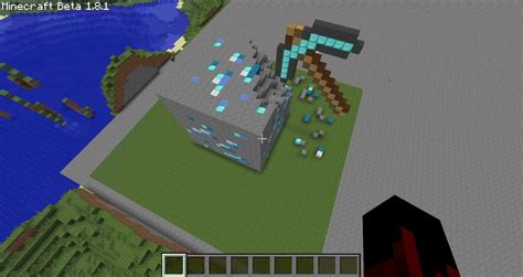 Mining Diamond Ore Minecraft Project