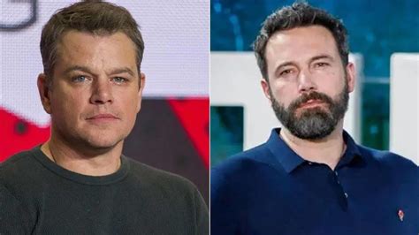 matt damon says he became closer friends with ben affleck after his father died