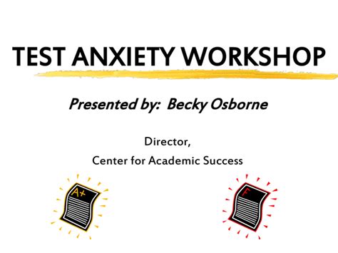 Test Anxiety Workshop