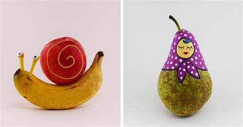 Spanish Artist Plays With Fruit To Make Funny Pictures Bored Panda
