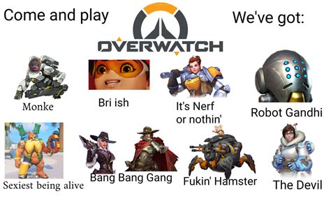 Why Not Overwatch Overwatch Know Your Meme