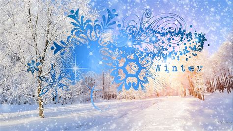 Winter Fairy Tale Background 1920x1080 Wallpaper