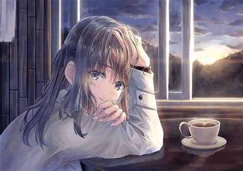 Anime Drinking Coffee Hot Sex Picture