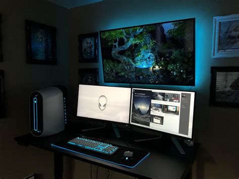 I Finally Setup My Command Center Along With My New Uplift Desk As
