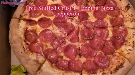 Papa John S Epic Stuffed Crust Pizza Garlic Parmesan Breadsticks Hon Honey Chipotle