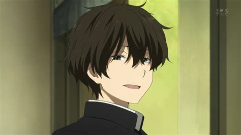 Maybe you would like to learn more about one of these? Image - Oreki smile.png | Hyouka Wiki | FANDOM powered by ...