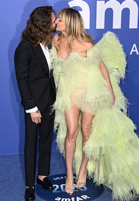 Heidi Klum And Tom Kaulitz AmfAR Gala Cannes 2023