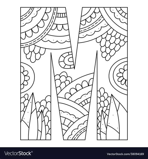 Alphabet Capital Letters Coloring Page A Free English Coloring Printable