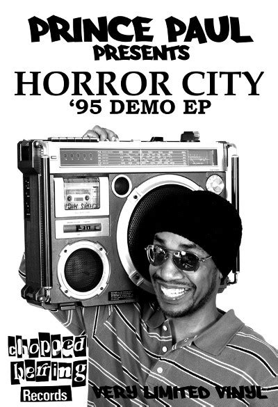 Olas Un Bekons Hip Hop And Funk Blog Prince Paul Presents Horror City