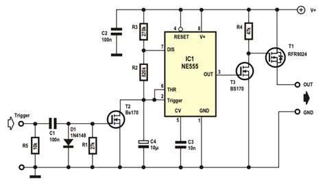 Free Elektor Circuit An Ne555 Watchdog Timer Electronics