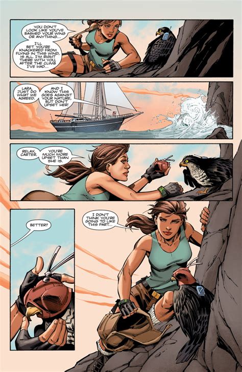 Lara Croft And The Frozen Omen 1 Profile Dark Horse Comics