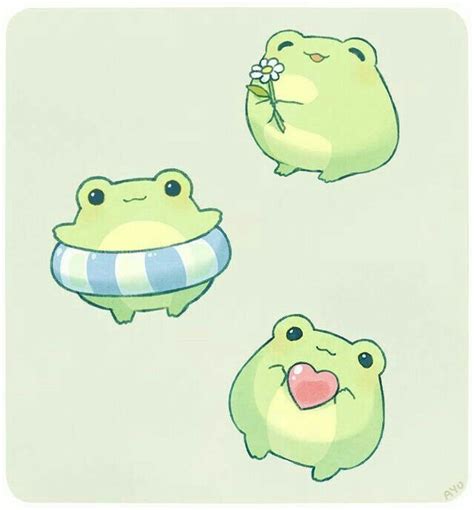 Pin By Kioka Mokotoge On Kwa Frog Cute Frogs Cute Art Cute