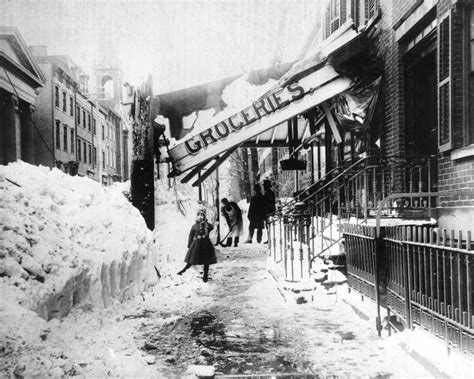 1888 Historic Us Blizzards Pictures Cbs News