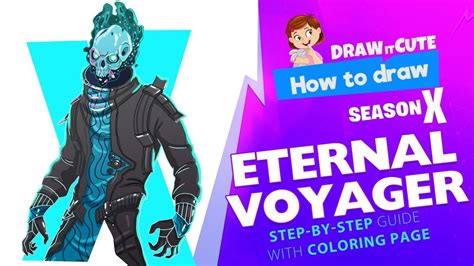How To Draw Eternal Voyager Fortnite Season 10 Step By Step Drawing
