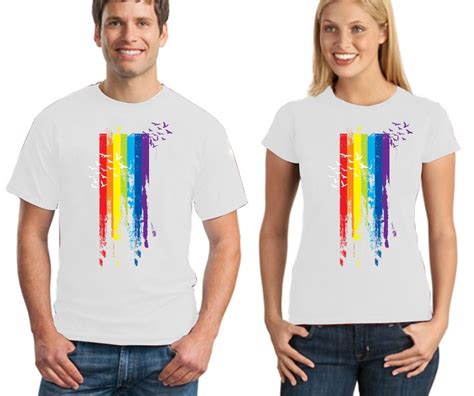 Rainbow Tee With Images Rainbow Outfit Tshirt Designs Tshirt Colors