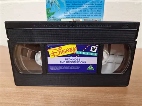 Walt Disneys Bedknobs And Broomsticks Vhs Pal Video Tape Vintage