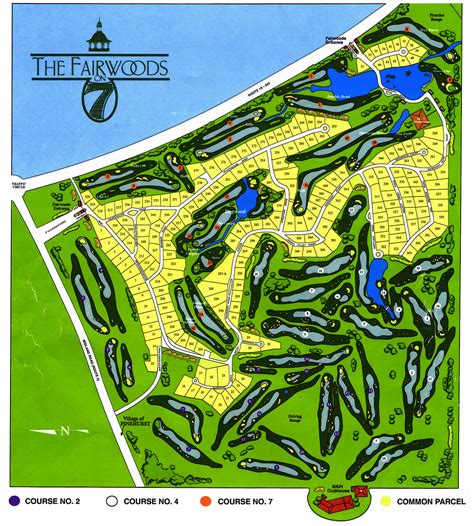 33 Pinehurst Golf Courses Map Maps Database Source