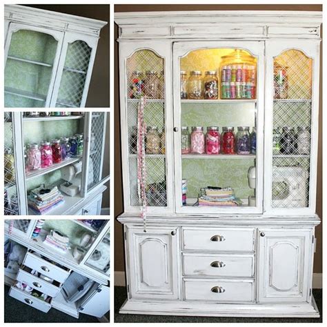 But this cabinet is the first big piece i made specifically for inside. Upcycled Craft Storage - Using what you have! | The ...