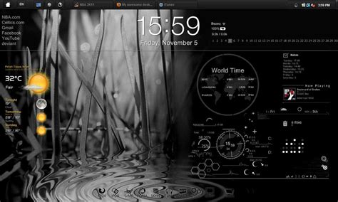 Rainmeter Desktop V3 0 By Assafrox On DeviantArt