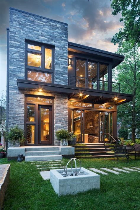 Flat Exterior Design Exterior Contemporary With Industrial Style