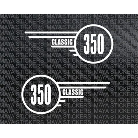 Sale Bullet Classic 350 Stickers In Stock