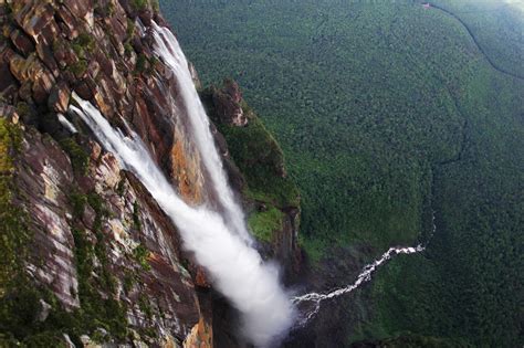Most Shocking Places Of World Angel Falls Worlds Highest Waterfall