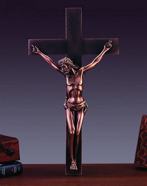 Jesus On Cross Statue Home And Kitchen