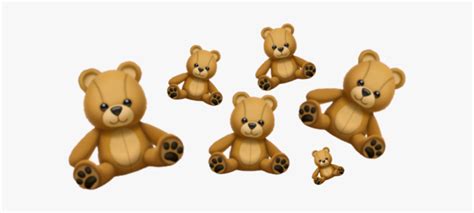 Teddy Bear Emoji Transparent Background Including Transparent Png