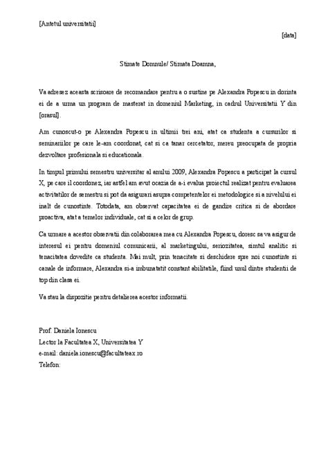 Model Scrisoare De Recomandare Scoala De Politie Scrisoare Blog - Gambaran