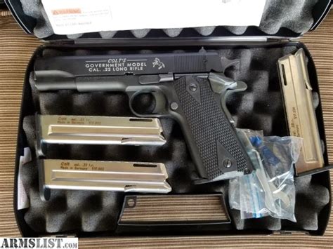 Armslist For Sale Lnib Colt Walther 1911 A1 In 22lr 4 Mags