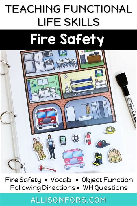 Fire Safety Activities Autism Activities Sequencing Activities