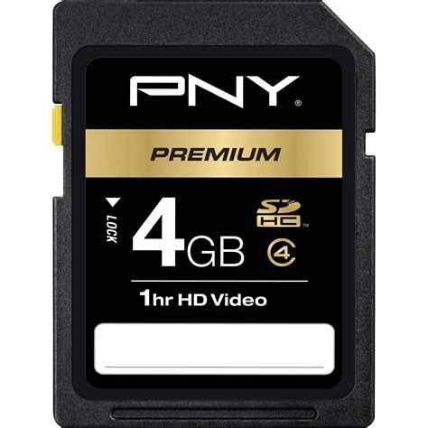 And, i was going for speed, so that makes me look even more horribly out of practice. PNY Technologies 4GB SDHC Memory Card Premium Class 4