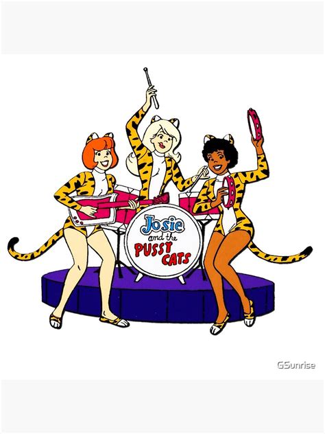 Josie And The Pussycats On Action Poster By Gsunrise Redbubble