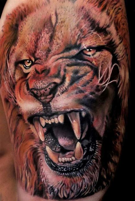 There are virtually thousands of different lion tattoos available. 64 Lion Tattoo Designs For Men and Women - InspirationSeek.com
