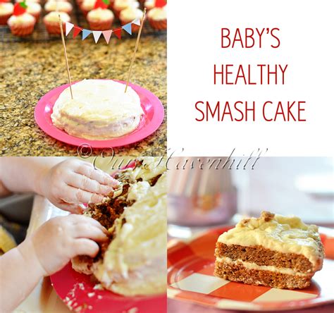 Freshly baked cake coated with thick buttercream frosting is the. Healthy Smash Cake for Baby's 1st Birthday | KeepRecipes: Your Universal Recipe Box