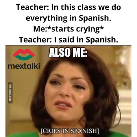 Reasons To Use The Crying In Spanish Meme Popsugar Latina