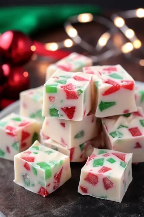 Easy Christmas Gumdrop Nougat Candy That Oven Feelin