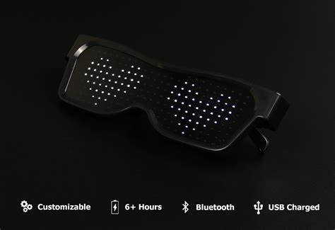 Cybershades Cybershades™ Bluetooth Led Eyeglasses Led Eyeglasses Cheesy Lines