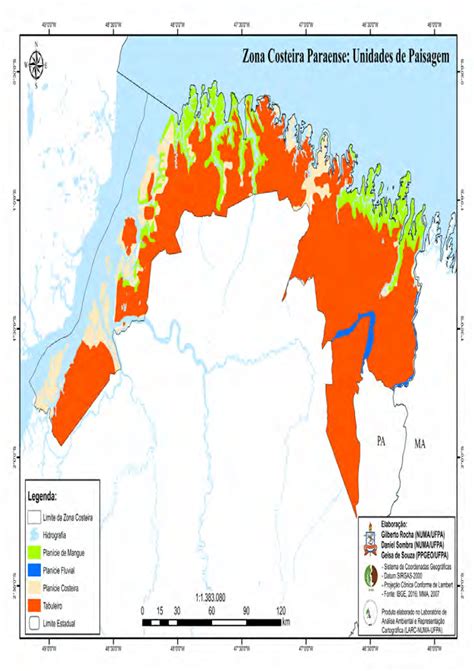 Unidades De Paisagem Da Zona Costeira Paraense Download Scientific Diagram