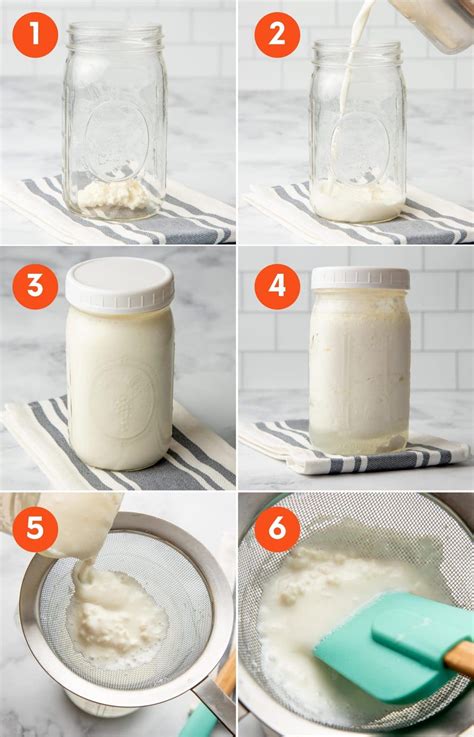 How To Make Kefir Easy Step By Step Tutorial For Milk Kefir Wholefully