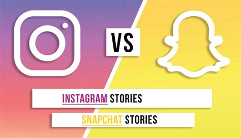 Infographic Instagram Stories Vs Snapchat Stories