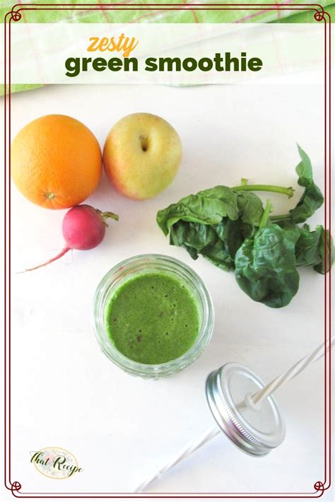 Zesty Green Smoothie Kick Starts Your Taste Buds