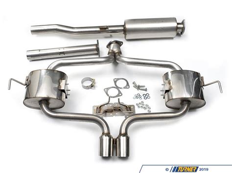 Ssxm006 Cat Back Exhaust System Resonated R53 Mini Cooper Sjcw