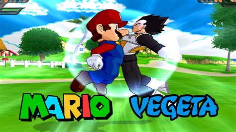 Mario And Vegeta Fusion Super Marigeta Dbz Tenkaichi 3 Mod Youtube